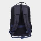 Dark Blue Polyester Backpack with Laptop Compartment and USB Port, , small image number null