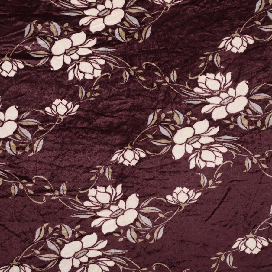 Purple Microfiber Blanket, , large image number null