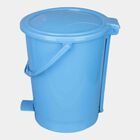 16 L Blue Plastic Dustbin, , small image number null