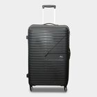 4-Wheel Black Polypropylene Hard Case Trolley, Large, , small image number null