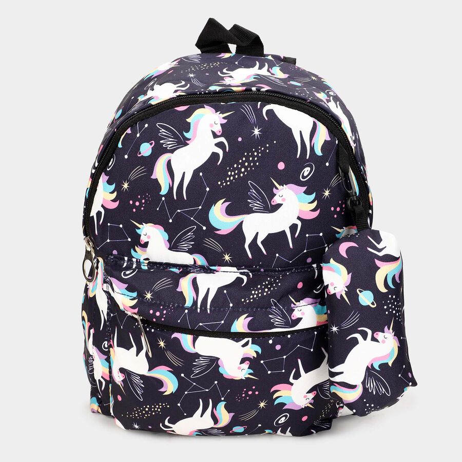Kids' Unicorn Bag, Nylon/Polyester, , large image number null