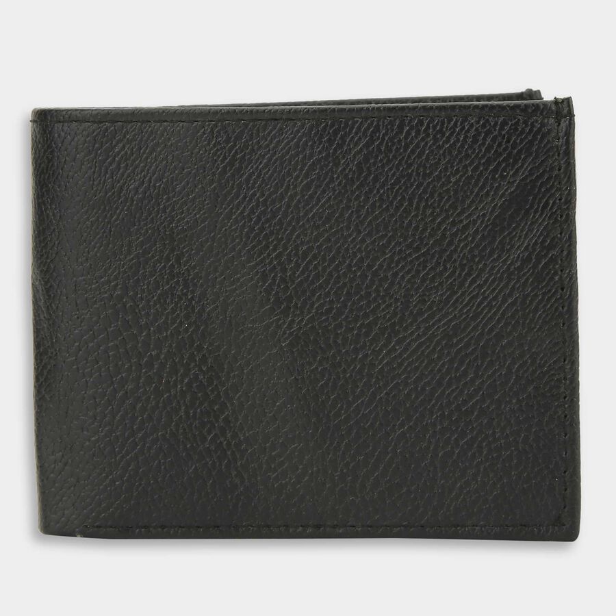 Men PU Black Wallet, , large image number null