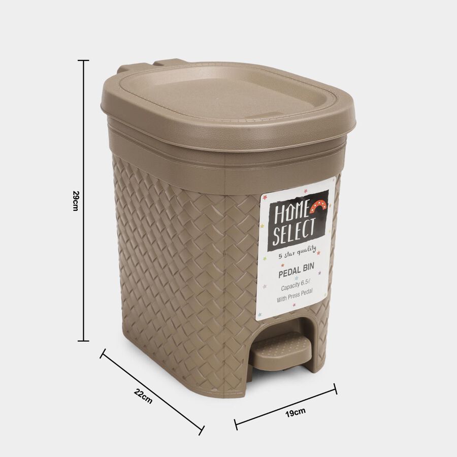 6.5 L Pedal Dust Bin, , large image number null