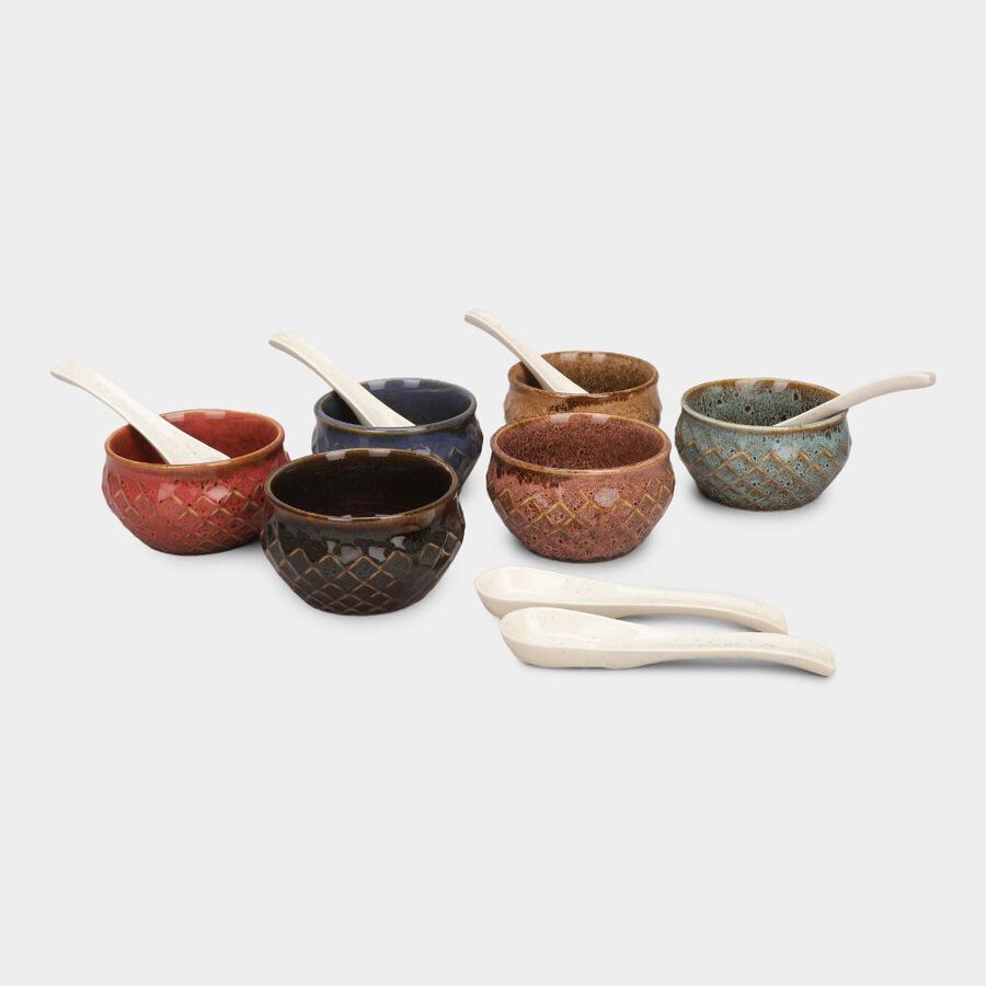 300ml Stoneware Soup Set , , large image number null