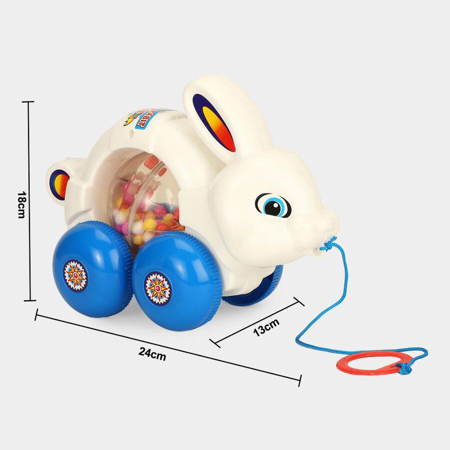 Kid's Rabbit Pull back toy , , large