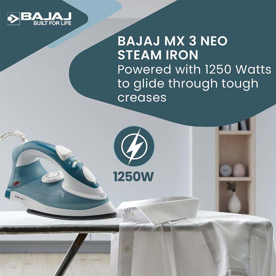 Bajaj steam iron sale