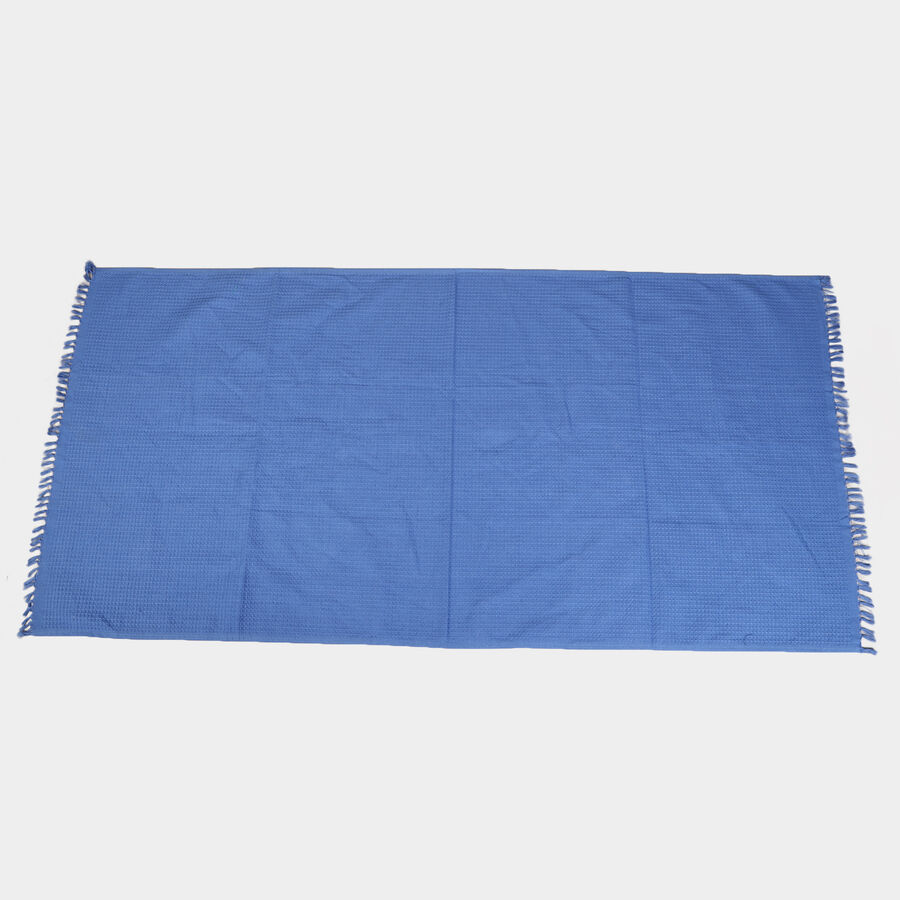 280 GSM Blue Cotton Bath Towel, , large image number null