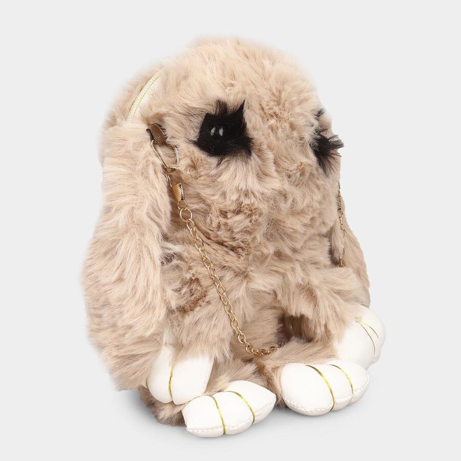 Kid's Beige Nylon/Polyester Bag, , large image number null