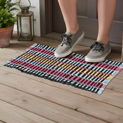 Multicolour Polyester Door Mat