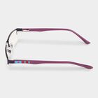 Clear Glass Plastic Half Rim Frame - Color May Vary, , small image number null
