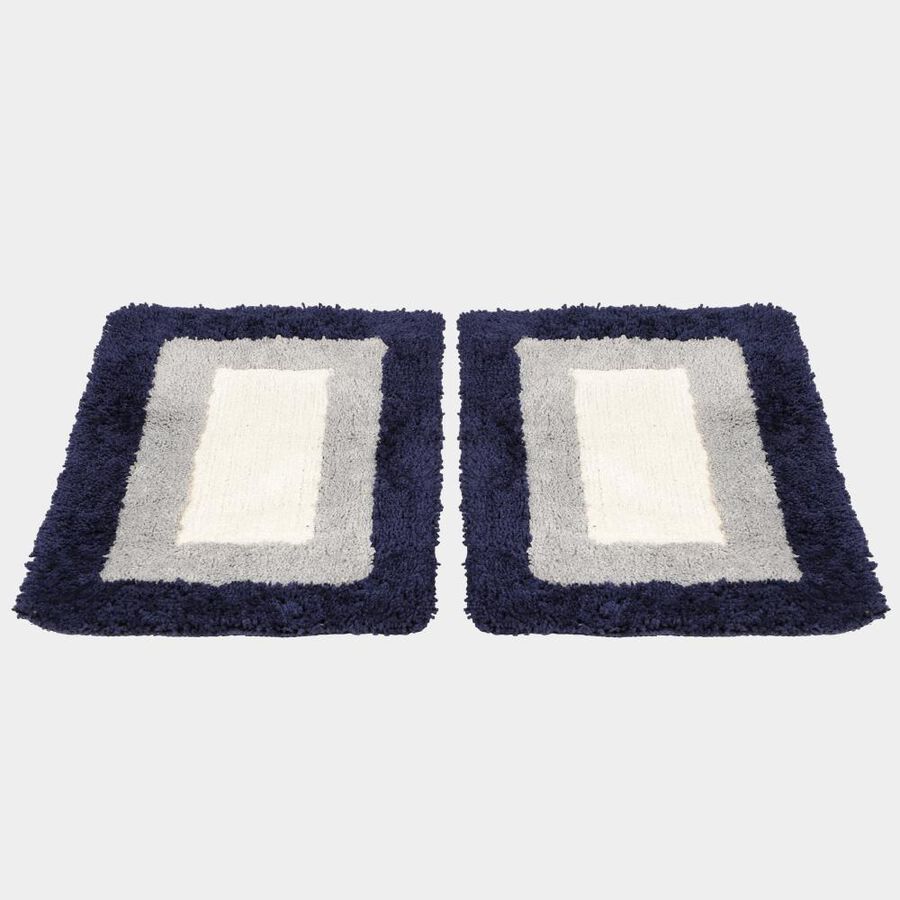 Anti-Skid Polyester Bath Mat, Set of 2, , large image number null