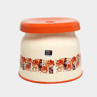 Plastic Bath Stool - Colour/Design May Vary, , small image number null