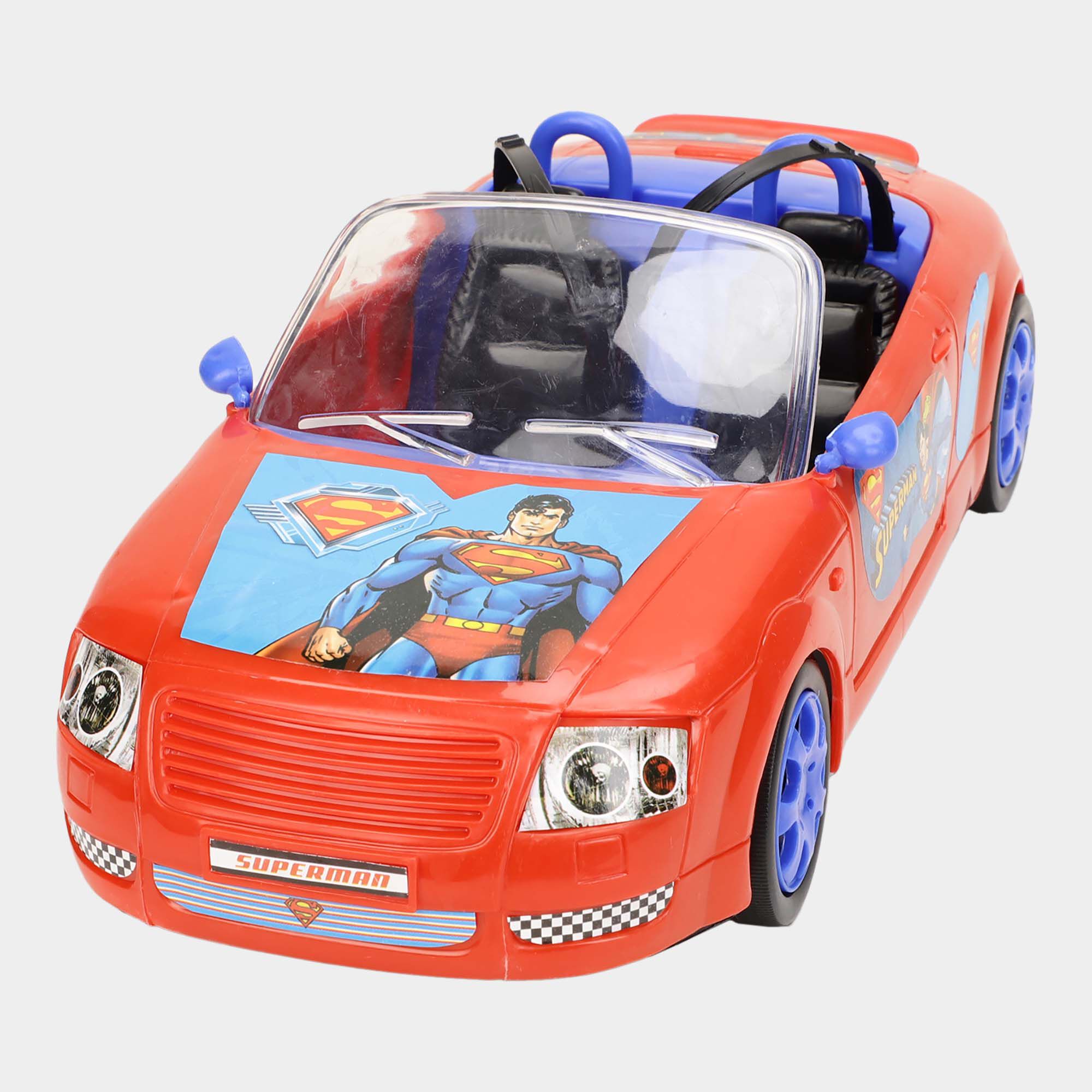 Superman remote best sale control car