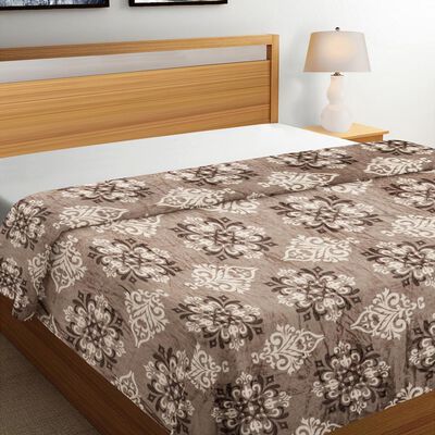 Brown Microfiber Blanket 