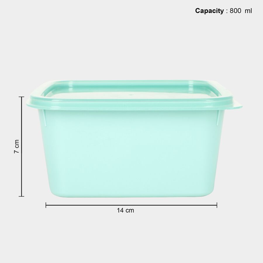 800ml Plastic Container Set of 2, , large image number null