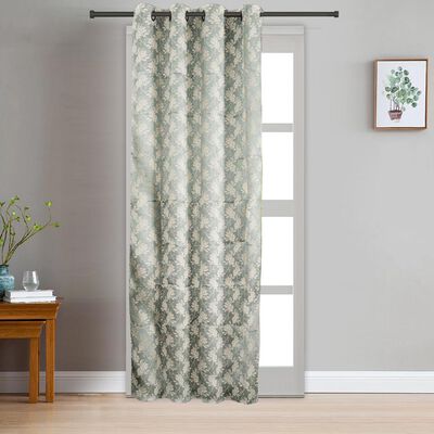 9ft. Green Polyester Curtain