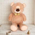 Teddy Bear with Golden Bow Toy for Kid's, , small
