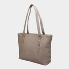 Women's Polyurethane Tote Bag, Embellished, Medium Size, , small image number null