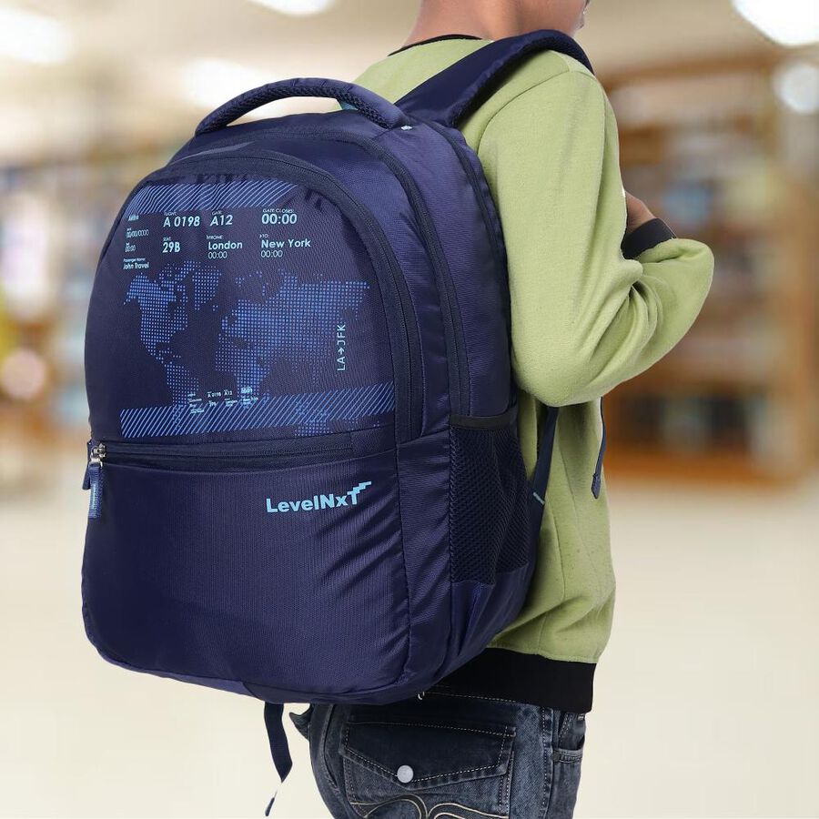 Dark Blue Backpack, 50 L (Approx), , large image number null