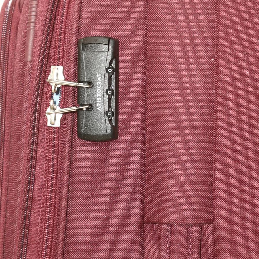 4-Wheel Polyester Soft Case Trolley, Medium, , large image number null