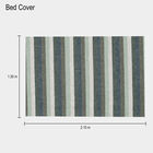 Green Polyester Cotton Bedcover, , small image number null