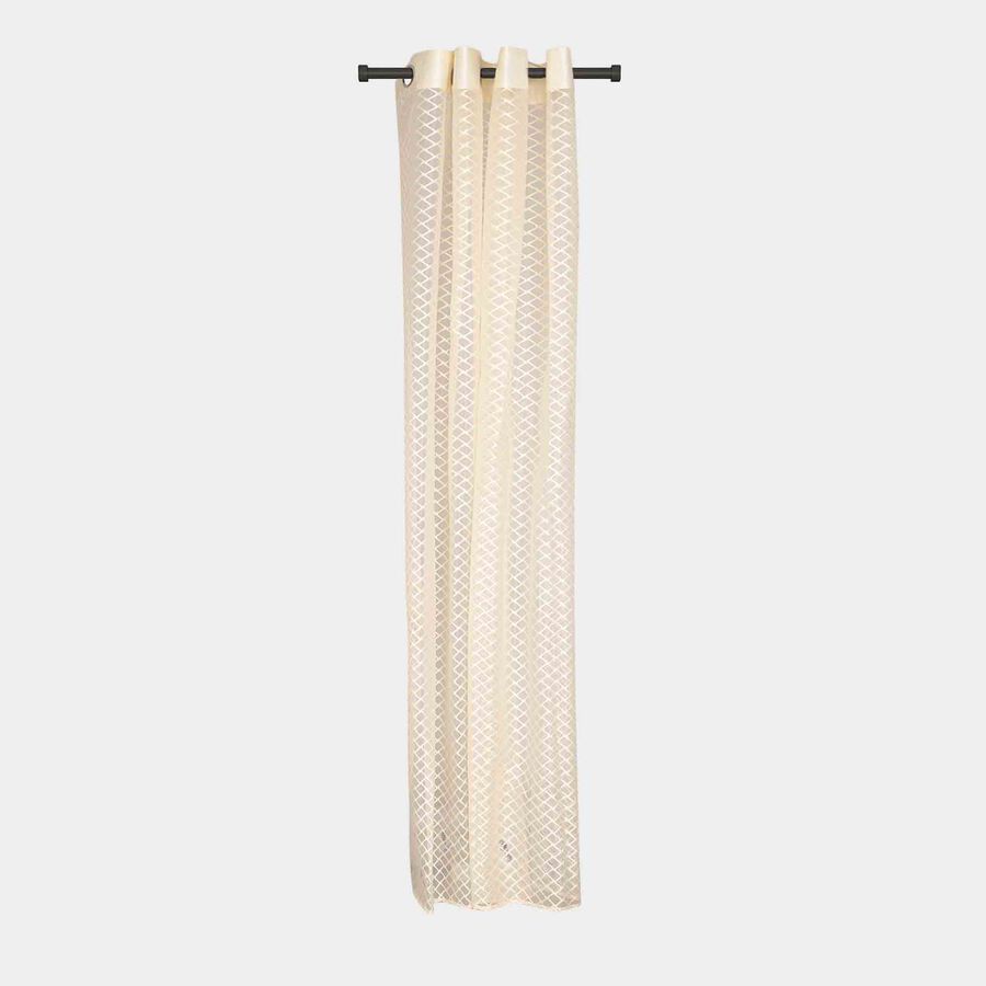 7ft. Cream Microfiber Door Curtain, , large image number null
