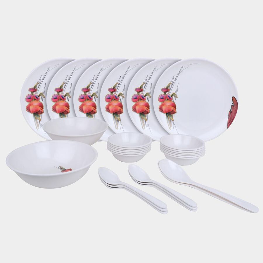 28 Pieces Melamine Dinner Set, , large image number null