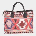 Women's Jaquard Canvas Shopping Bag, Large, , small image number null