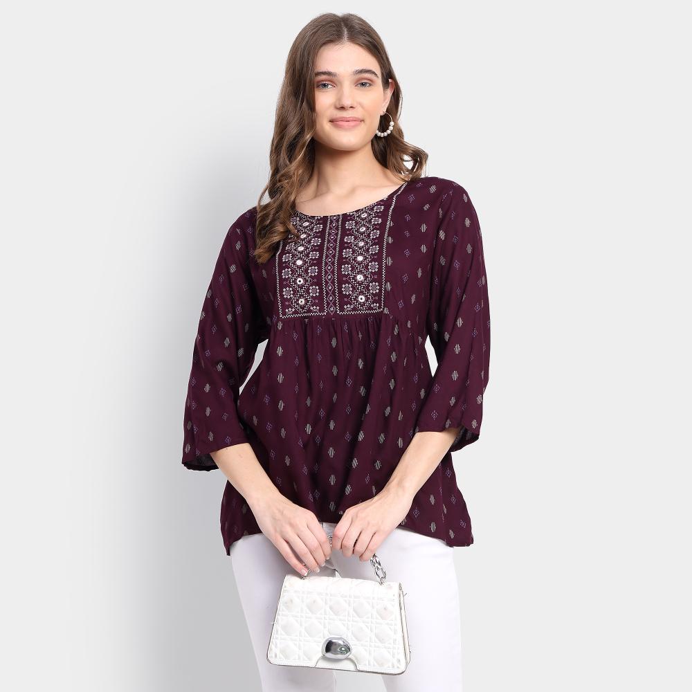 Love this Red Border Empire-Waist Tunic on #zulily! #zulilyfinds | Clothes  for women, Fashion, Clothes