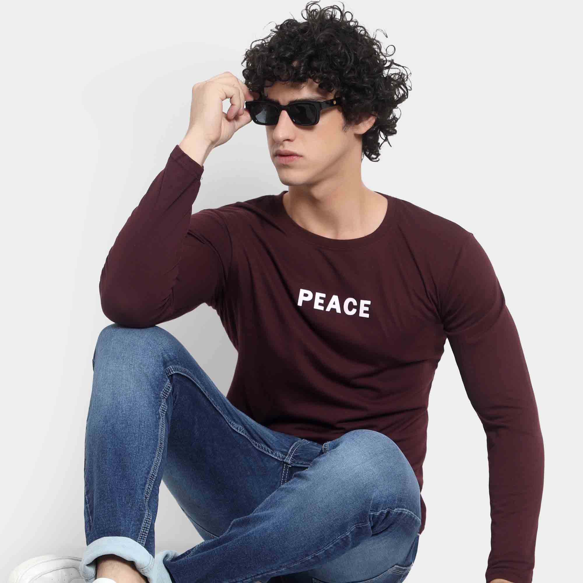 Brink Printed Full Sleeve T-Shirt | Vishal Mega Mart India