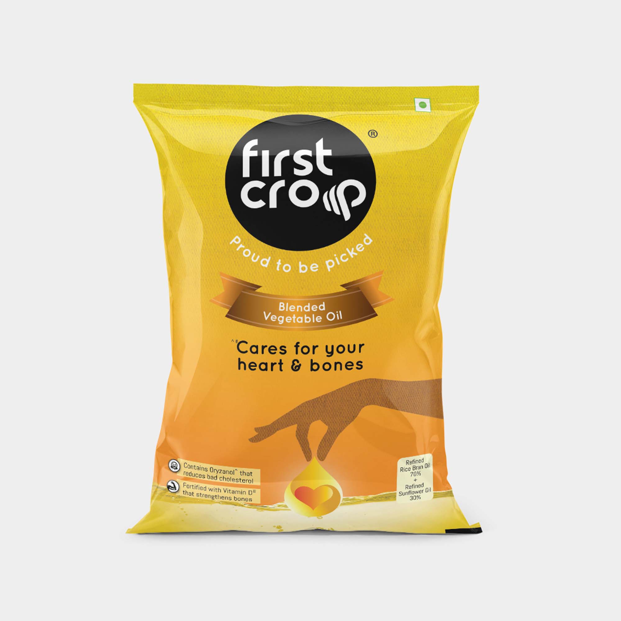 First Crop Edible Vegetable Oil Vishal Mega Mart India