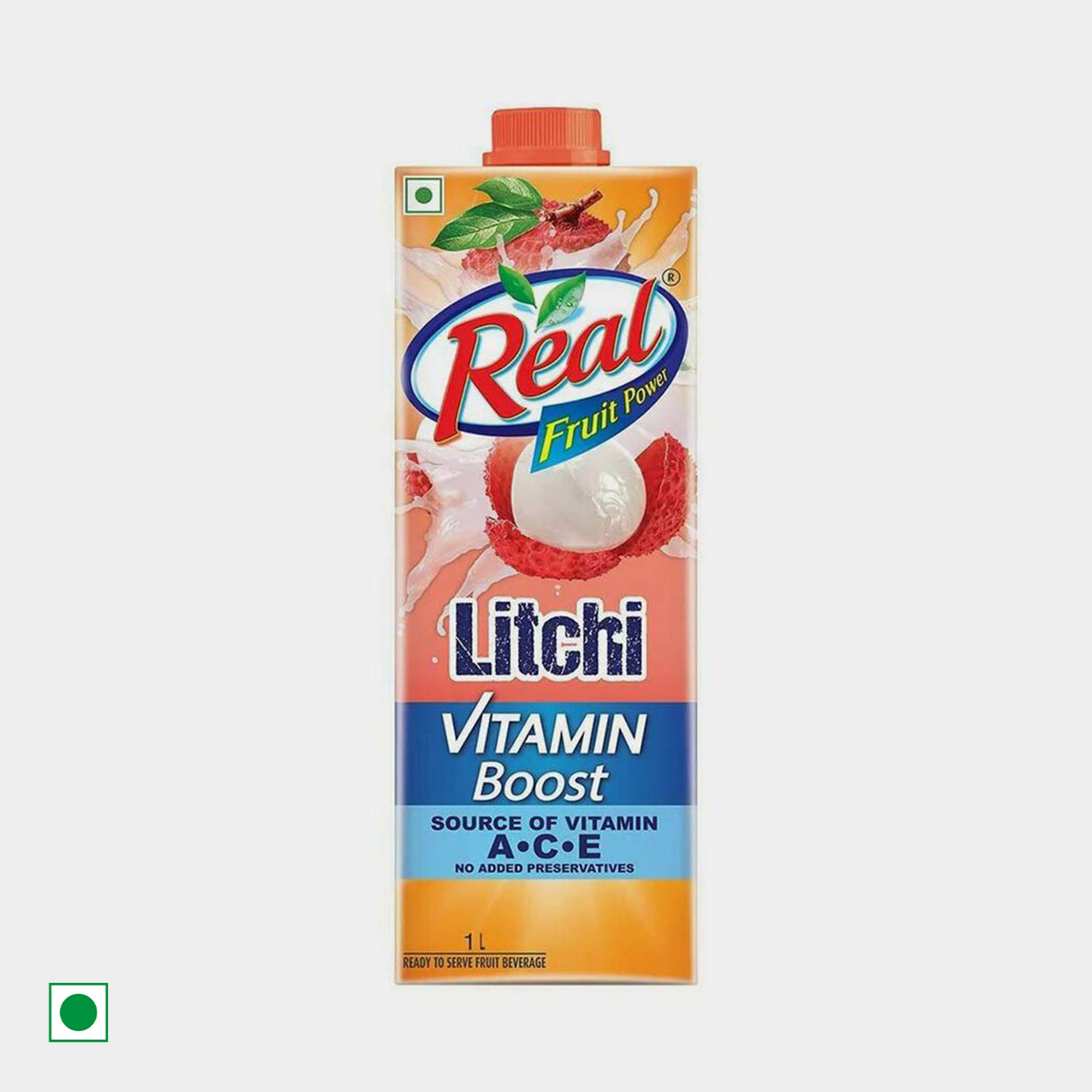 Real Vitamin Boost Litchi Juice Vishal Mega Mart India