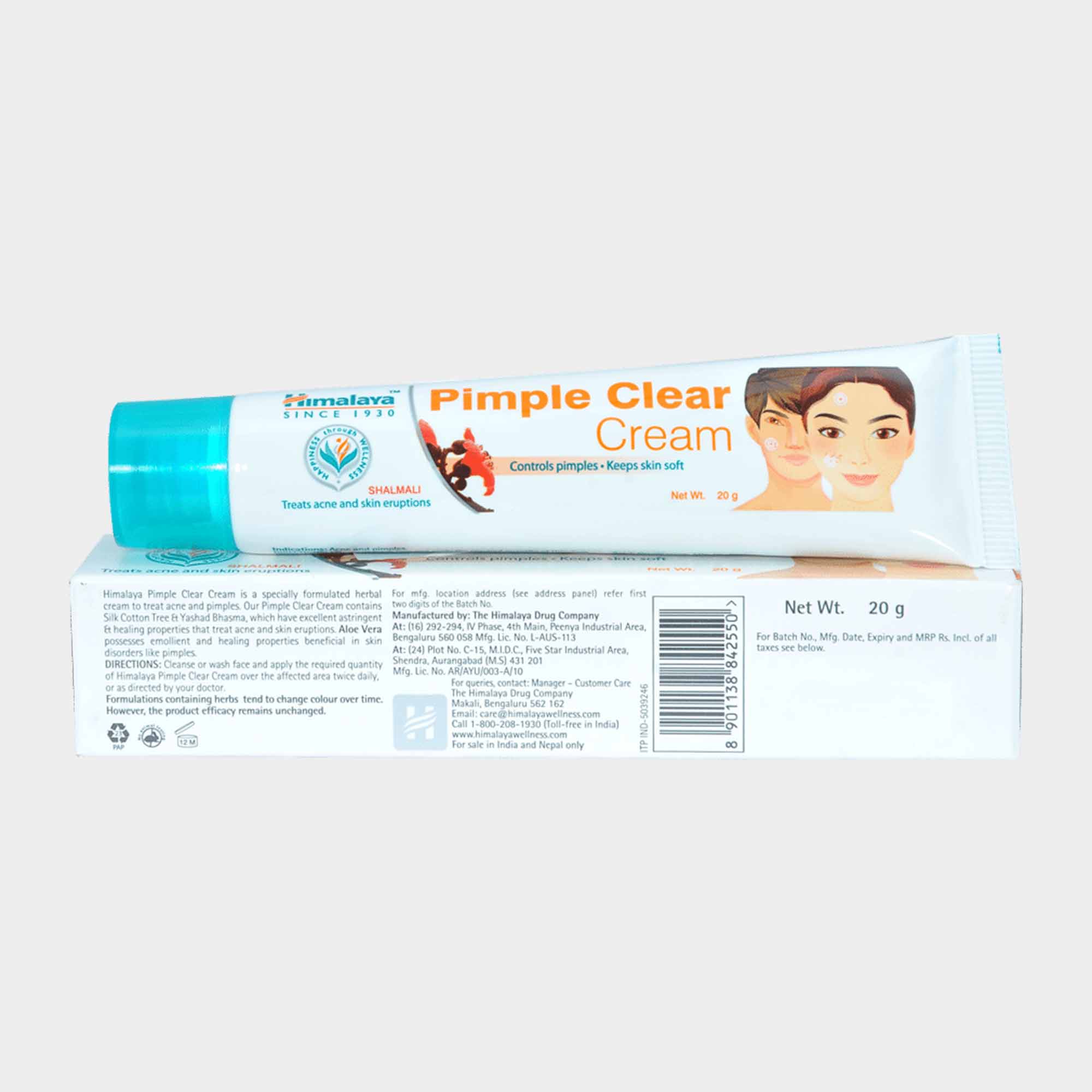 Himalaya pimple clearance clear cream