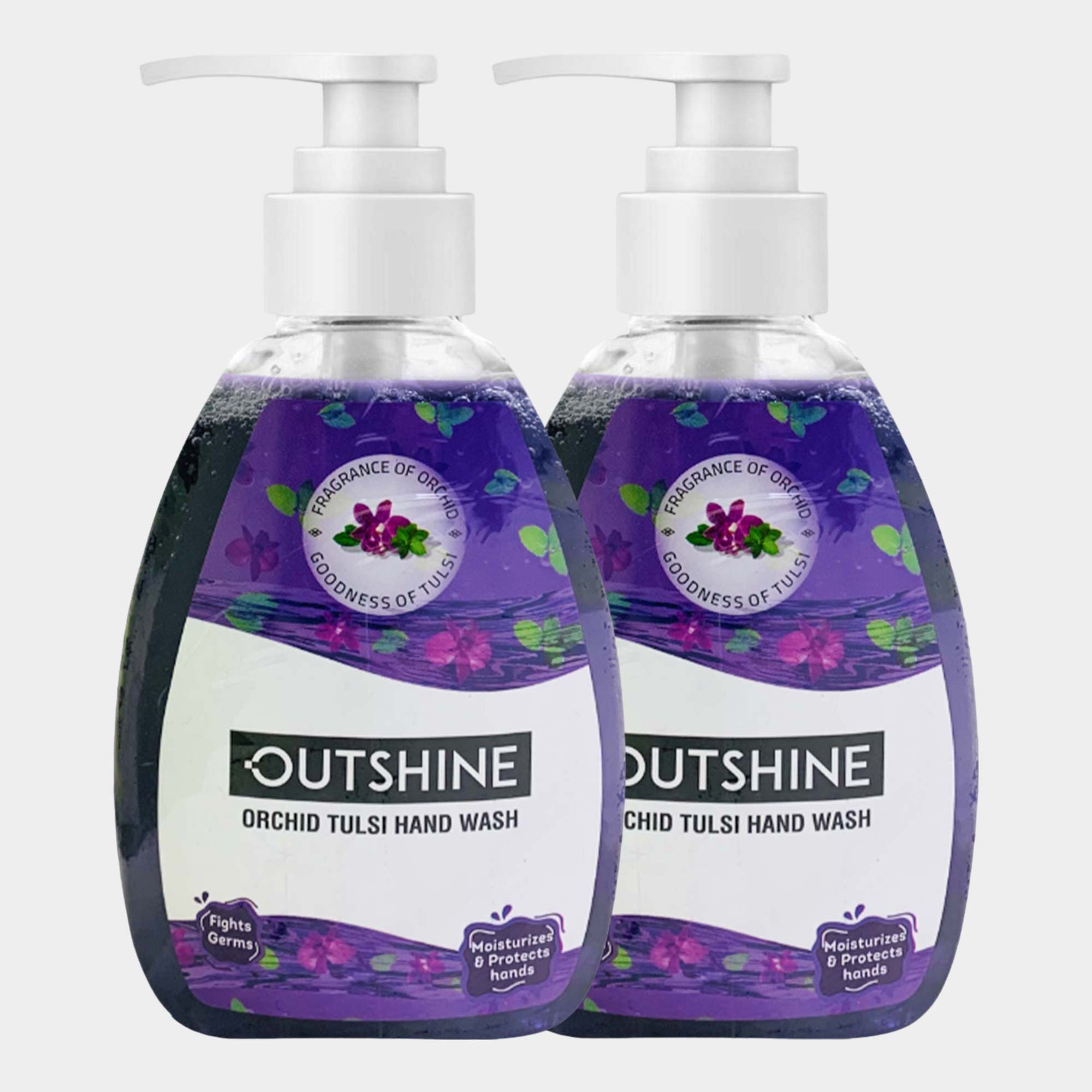 Orchid Hand Wash 300ml Hydrating Moisturising Floral Scent Bottle for All Skin Types main image 1