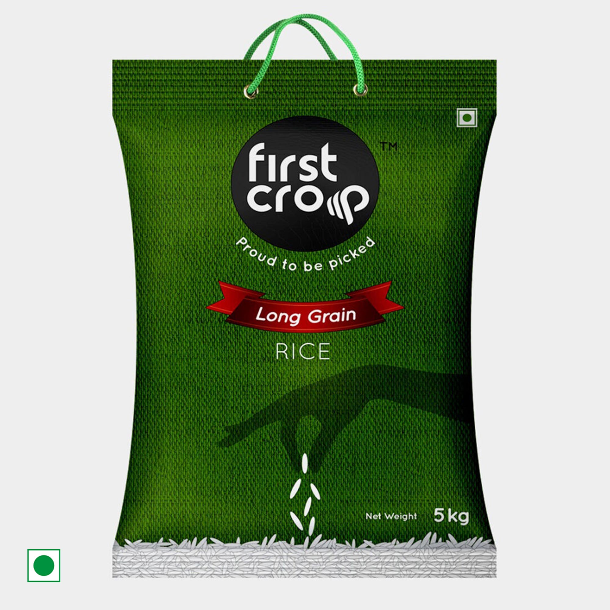 Dwc Rice First Crop Long Grain Rice ( Non Basmati), 5kg | Vishal Mega Mart India