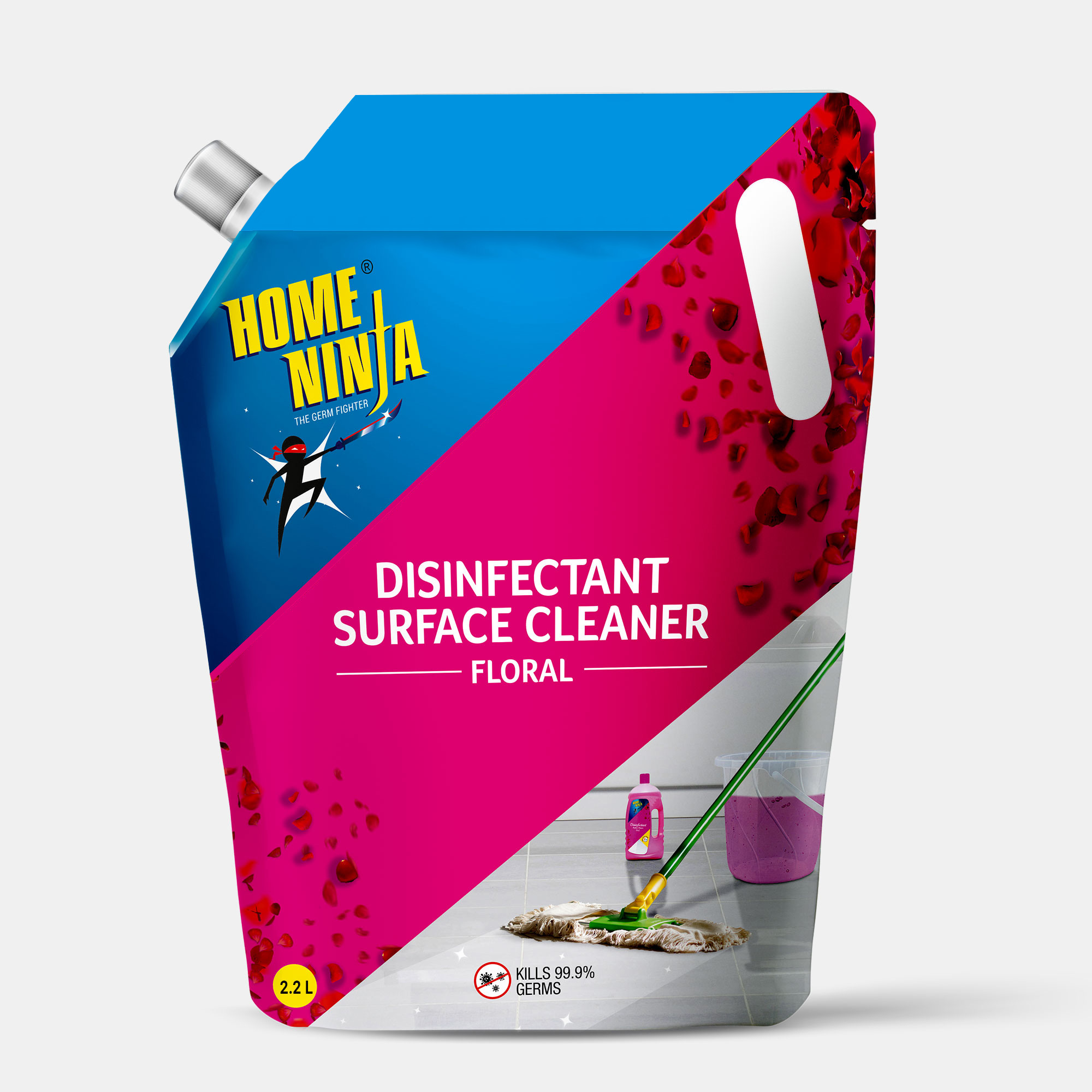 Home Ninja Disinfectant Surface Cleaner - Floral | Vishal Mega