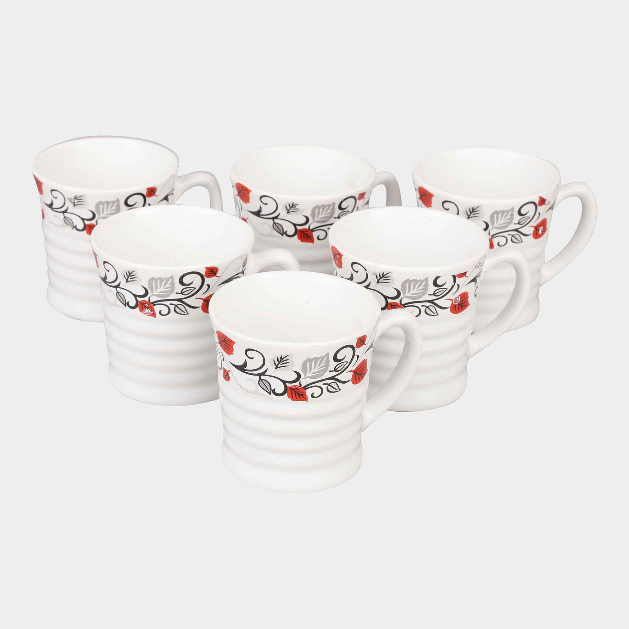Home Finery 120ml Stoneware Cup, Set of 6 | Vishal Mega Mart India