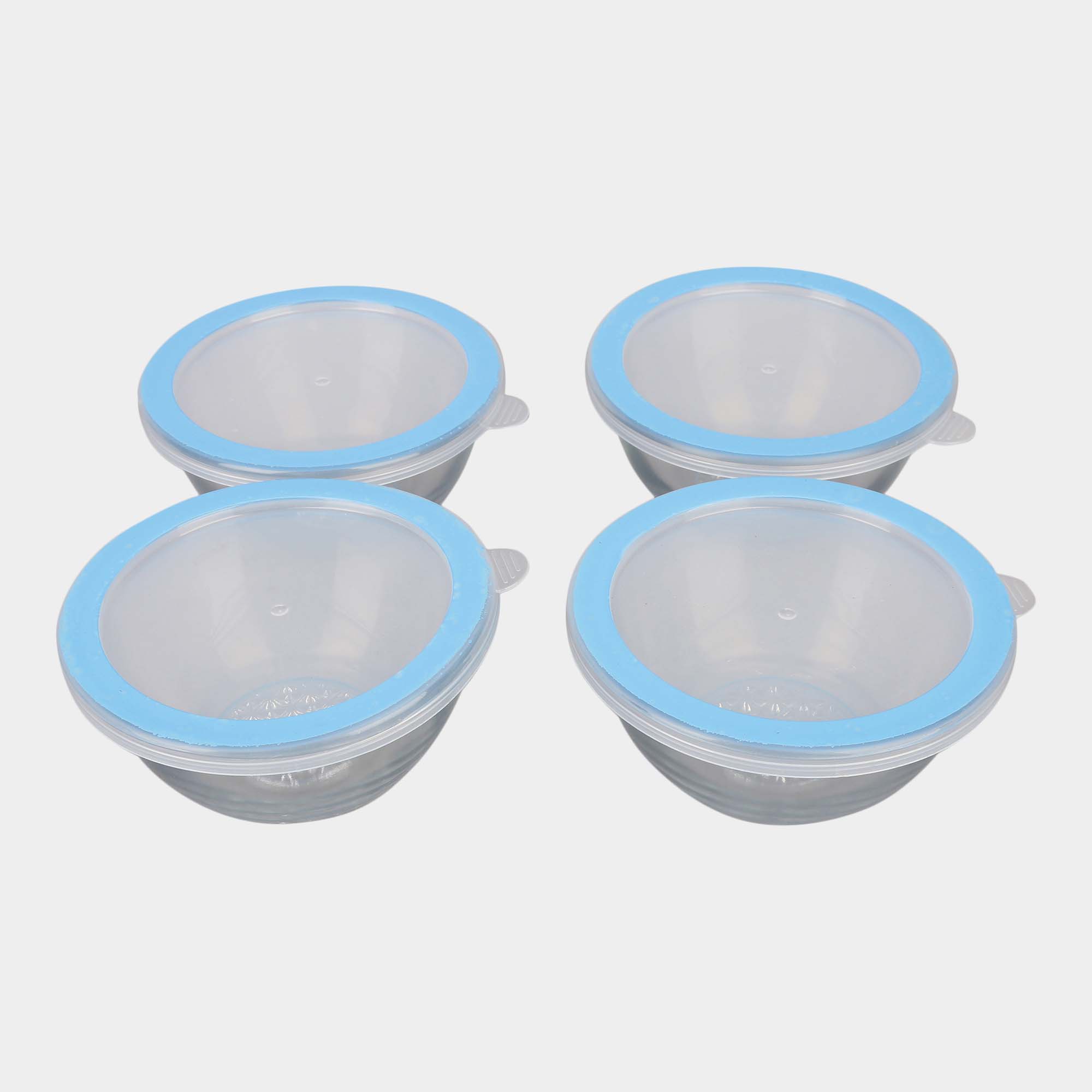 Home Finery 4 Pcs. Glass Bowl, 200 ml Vishal Mega Mart India