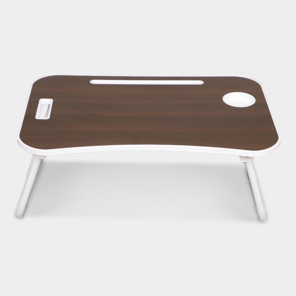 Brown Foldable and Portable Wooden Table