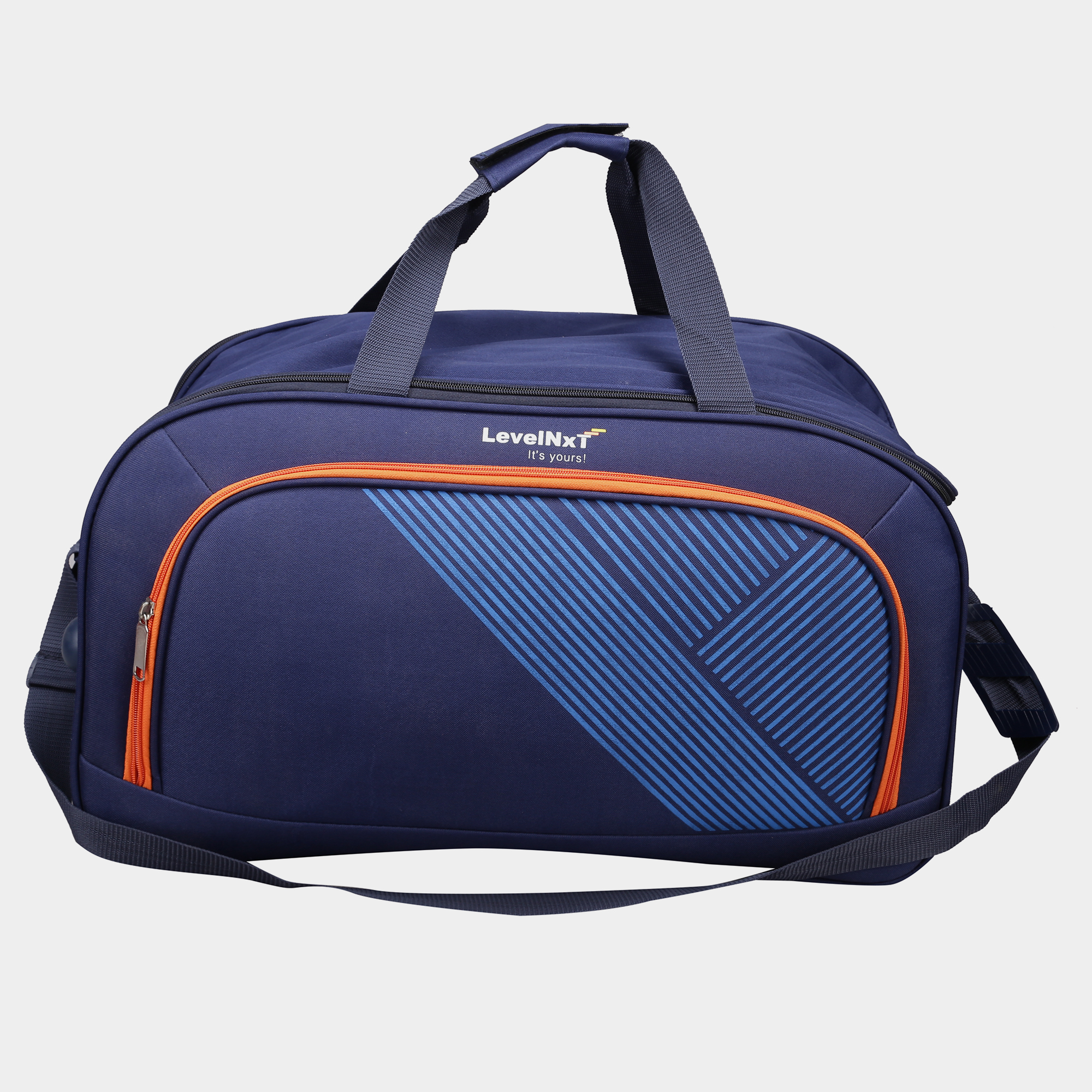 Levelnxt Blue Polyester Duffle Trolley | Vishal Mega Mart India