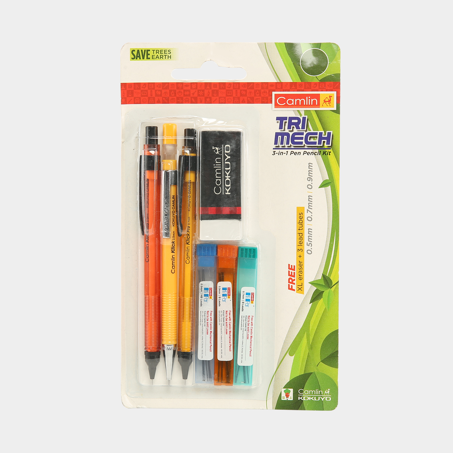 Camlin Trimach Mechanical Pencil - Pack of 3