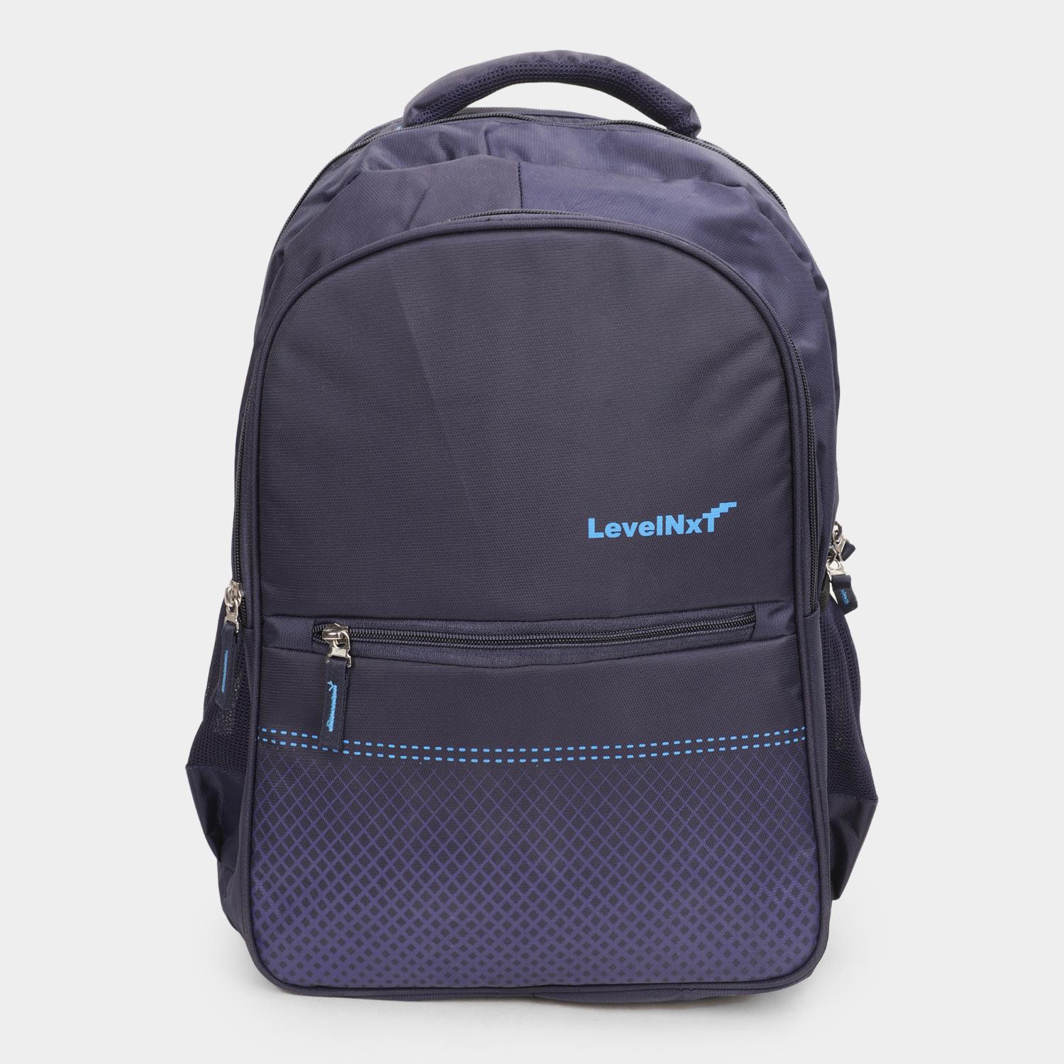 Levelnxt Blue Polyester Backpack WithLaptop Compartment | Vishal