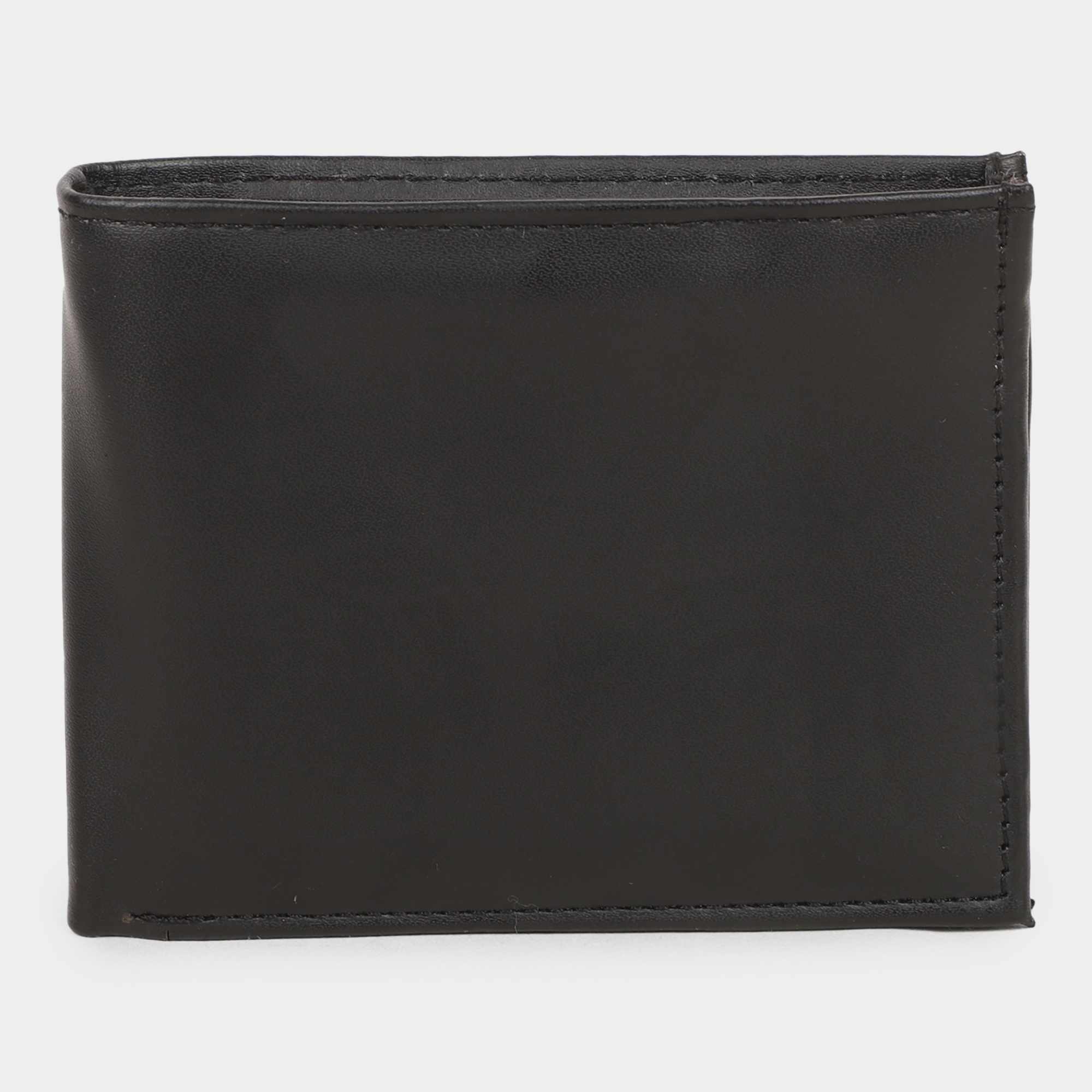 Black Tie Black Polyurethane Wallet | Vishal Mega Mart India