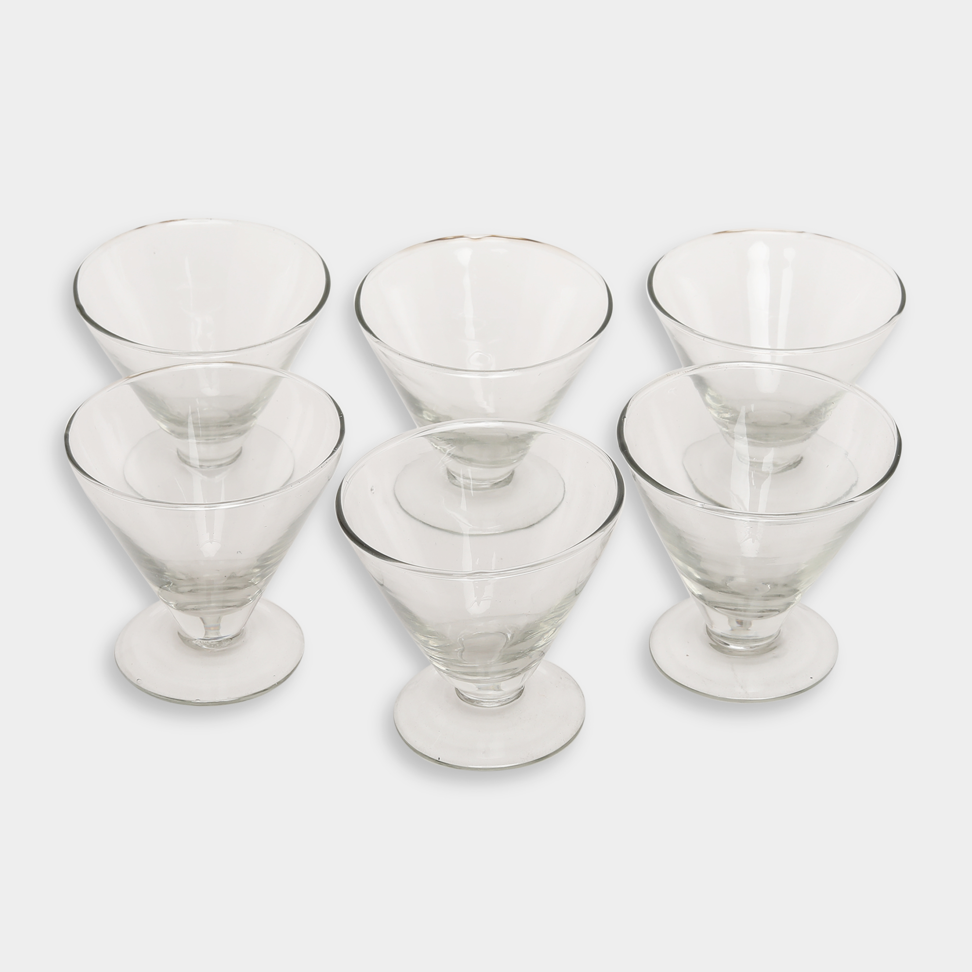 Home Finery 200 ml Glass Bowl, Set of 6 Vishal Mega Mart India