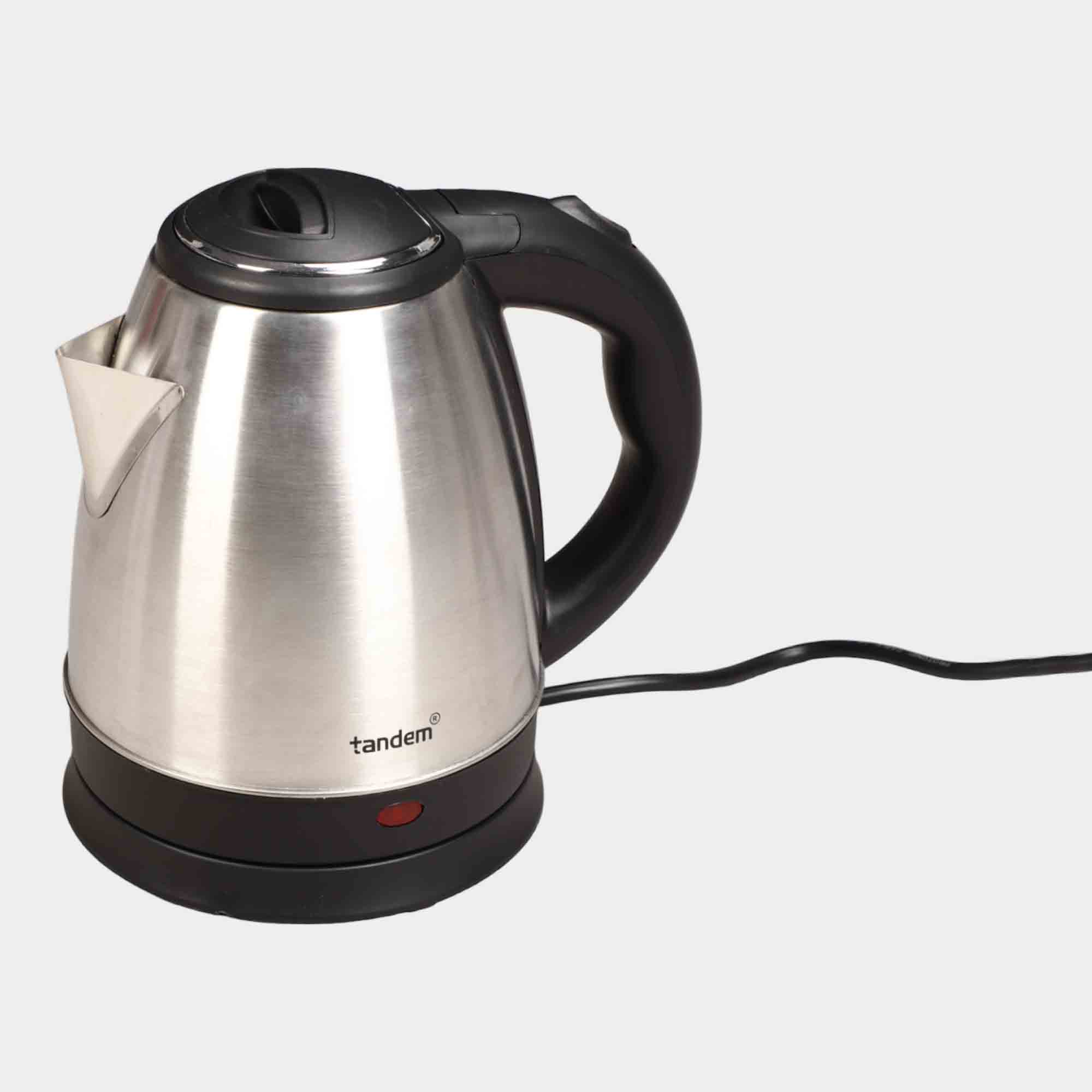 Tandem Electric Kettle 1.5L Stainless Steel Vishal Mega Mart India