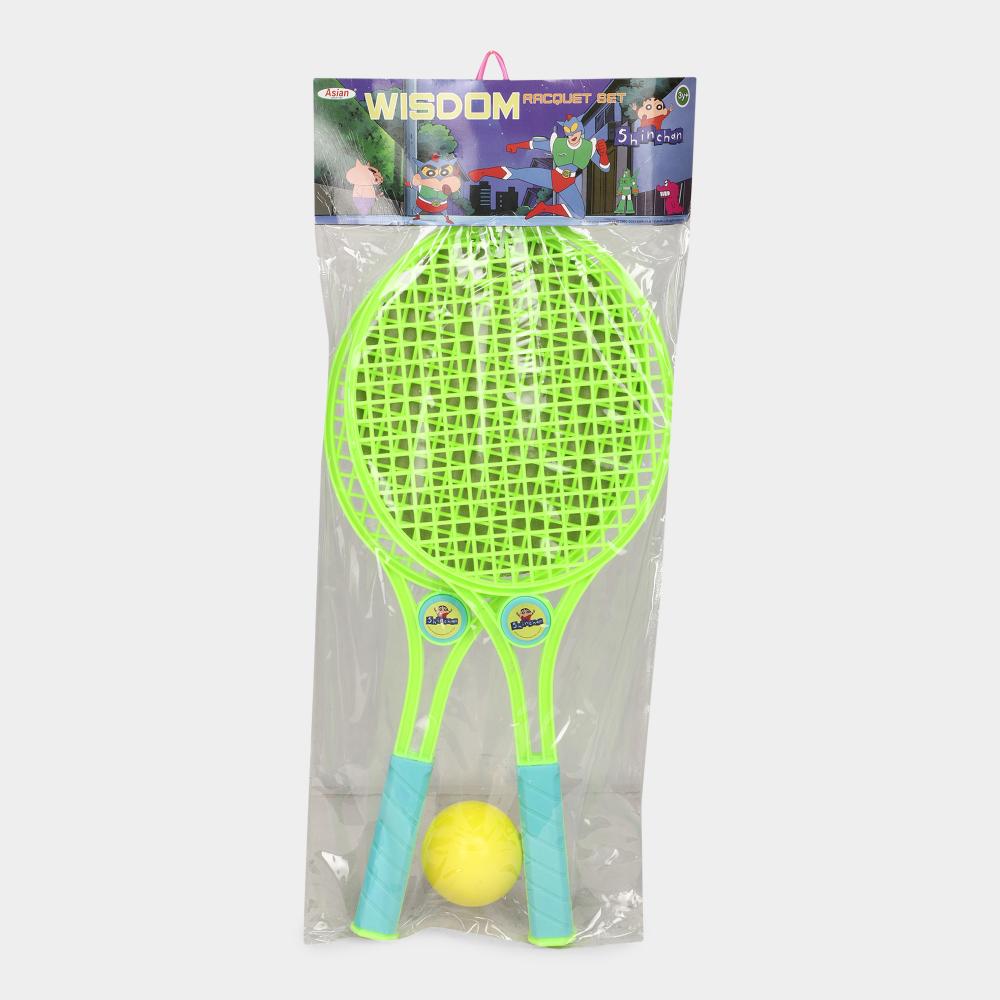 Asian Kid's Racket Set With 1 Soft Ball | Vishal Mega Mart India